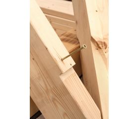 TEX-BP [CP] Tirafondo de alto rendimiento. Bicromatado. Huella PZ