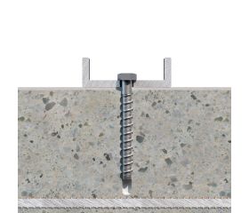 TFN [CP] Anclaje de fijación directa en hormigón con recubrimiento zincado. Homologado ETE Opt.1. Cabeza hexagonal sin arandela