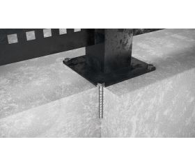 TFN [CP] Anclaje de fijación directa en hormigón con recubrimiento zincado. Homologado ETE Opt.1. Cabeza hexagonal sin arandela