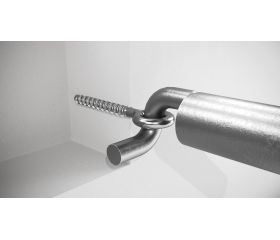 TFY [CP] Anclaje de fijación directa en hormigón con recubrimiento zincado. Cabeza argolla