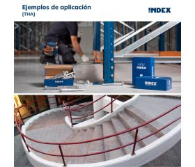 THA [CP] Anclaje de fijación directa en hormigón con recubrimiento ATLANTIS C3-H. Homologado ETE Opt.1. Cabeza avellanada