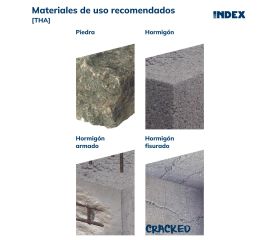 THA [CP] Anclaje de fijación directa en hormigón con recubrimiento ATLANTIS C3-H. Homologado ETE Opt.1. Cabeza avellanada