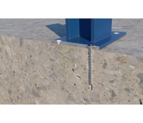 THA [CP] Anclaje de fijación directa en hormigón con recubrimiento ATLANTIS C3-H. Homologado ETE Opt.1. Cabeza avellanada