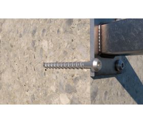 THP [CP] Anclaje de fijación directa en hormigón con recubrimiento ATLANTIS C3-H. Homologado ETE Opt.1. Cabeza alomada