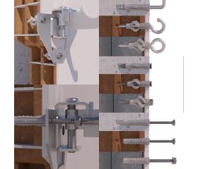 TN4S [CP] Taco de nylon anudable de 4 segmentos para todo tipo de materiales. Taco