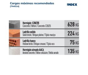 TN4S EP [CP] Taco de nylon anudable de 4 segmentos para todo tipo de materiales. Bote de plástico