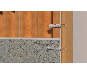 TN4S [CP] Taco de nylon anudable de 4 segmentos para todo tipo de materiales. Taco