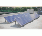 TPH-A [CP] Triángulos para instalación de placas solares. Triángulo horizontal abierto de aluminio premontado