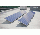 TPH-C [CP] Triángulos para instalación de placas solares. Triángulo horizontal cerrado de aluminio premontado