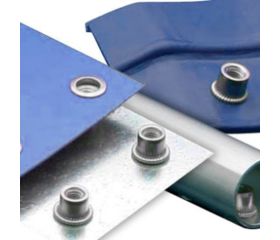 TR-CA [CP] Tuercas remachables. Cabeza ancha