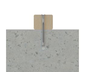 TRA [CP] Taco elástico para la fijación de rastreles