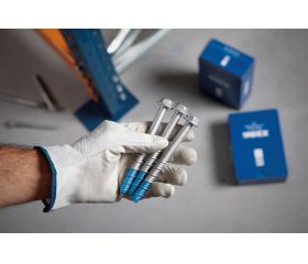 TXE [CP] Anclaje de fijación directa en hormigón Bimetal (cuerpo inoxidable A4 y punta de acero al carbono). Homologado ETE Opt.1. Cabeza hexagonal