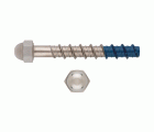 TXD [CP] Anclaje de fijación directa en hormigón Bimetal (cuerpo inoxidable A4 y punta de acero al carbono). Homologado ETE Opt.1. Cabeza redonda
