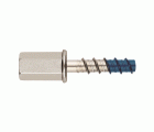 TXF [CP] Anclaje de fijación directa en hormigón Bimetal (cuerpo inoxidable A4 y punta de acero al carbono). Homologado ETE Opt.1. Rosca hembra métrica