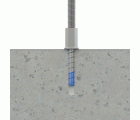 TXF [CP] Anclaje de fijación directa en hormigón Bimetal (cuerpo inoxidable A4 y punta de acero al carbono). Homologado ETE Opt.1. Rosca hembra métrica