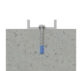 TXP [CP] Anclaje de fijación directa en hormigón Bimetal (cuerpo inoxidable A4 y punta de acero al carbono). Homologado ETE Opt.1. Cabeza alomada