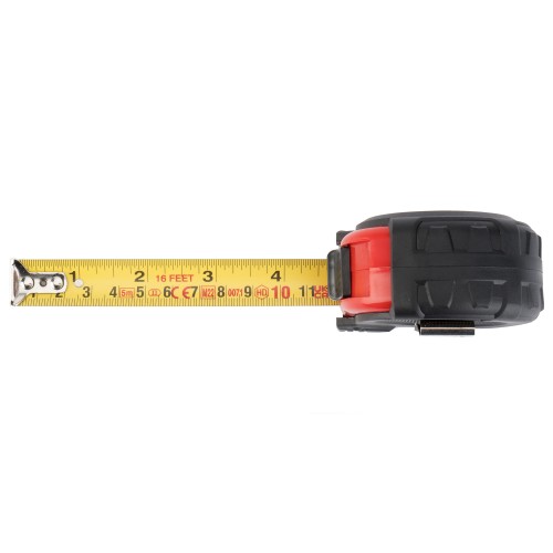 Flexómetro bimaterial en mm y pulgadas 5 m x 19 mm / 500145IMP