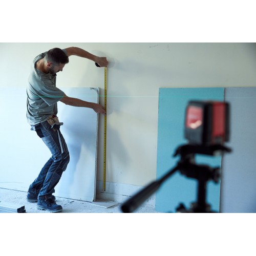 Trípode regulable de 1,5 m con nivel para niveles láser / NIVTRIPOD15