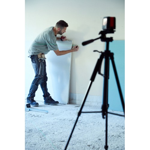 Trípode regulable de 1,5 m con nivel para niveles láser / NIVTRIPOD15