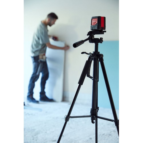 Trípode regulable de 1,5 m con nivel para niveles láser / NIVTRIPOD15
