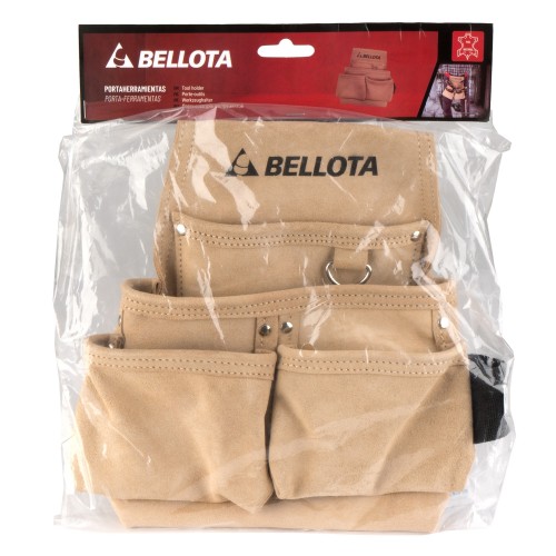 Bolsa porta-herramientas de piel con 4 bolsillos / PC4BOL