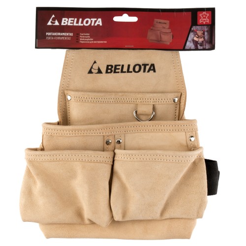 Bolsa porta-herramientas de piel con 4 bolsillos / PC4BOL