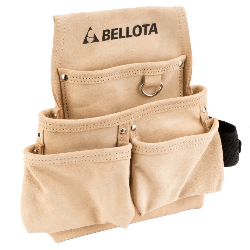 Bolsa porta-herramientas de piel con 4 bolsillos / PC4BOL