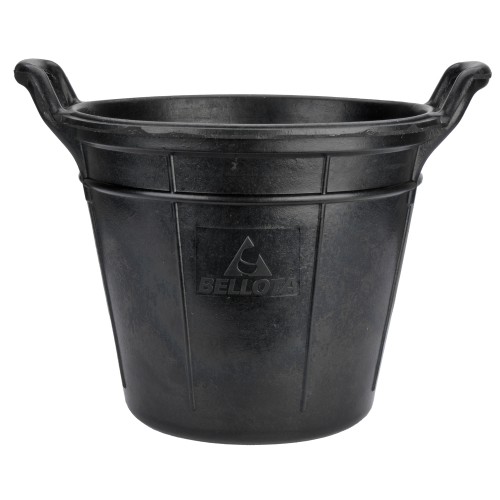 Cubo canario de caucho 18 litros negro / BKCCAN18BP