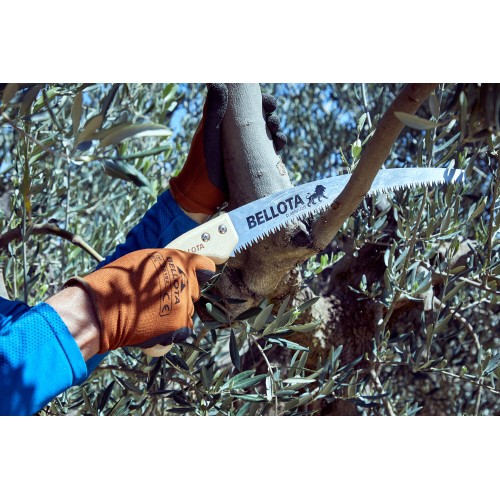 Serrucho León con hoja curva de 13" y mango de maderacurvo. Incluye funda / 450MC13