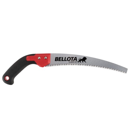 Serrucho León con hoja curva de 11" y mango de bimaterial recto. Incluye funda / 450BIMR11