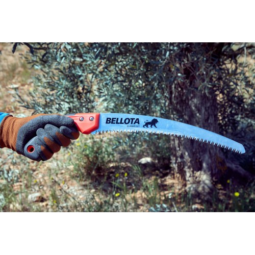 Serrucho León con hoja curva de 13" y mango de bimaterial recto. No incluye funda / 450BIMR13SF