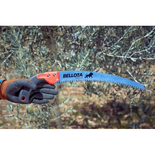 Serrucho León con hoja curva de 11" y mango de bimaterial curvo. Incluye funda / 450BIMC11