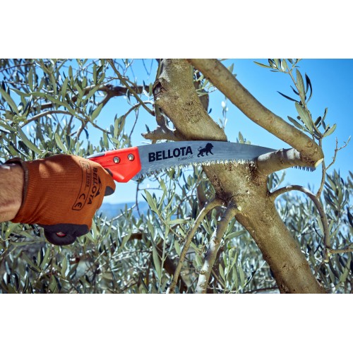 Serrucho León con hoja curva de 13" y mango de bimaterial curvo. No incluye funda / 450BIMC13SF