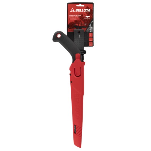 Serrucho Guepardo con hoja recta de 9" y mango bimaterial recto. Incluye funda / 45RBIMR9