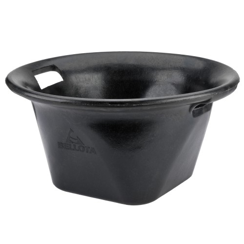 Cubo norteño de caucho 13 litros negro /  BKCNOR13BP