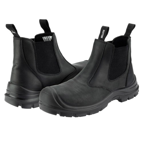 Botin chelsea negro S3S 48 / CHELSEANS3S48