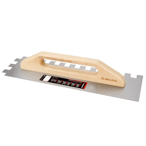 Peine largo diente castillo 20 mm mango madera / 587520