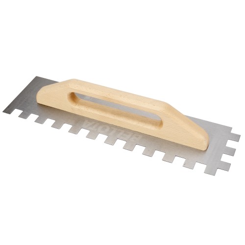 Peine largo diente castillo 20 mm mango madera / 587520