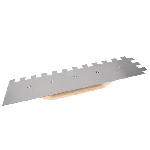 Peine largo diente castillo 20 mm mango madera / 587520