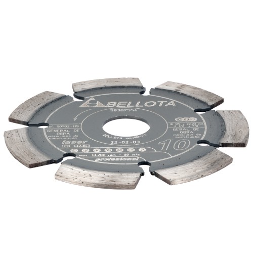 Disco diamante segmentado general de obra Pro7 115mm / 50702115
