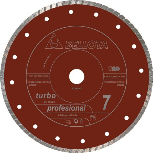 Disco diamante turbo para materiales duros / 50705230