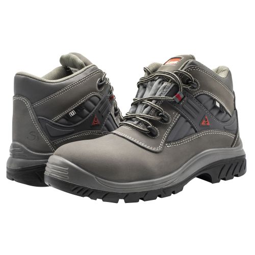 Bota de seguridad Nonmetal Light piel gris S3 talla 45 / 72208G45S3