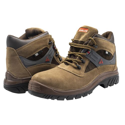 Bota de seguridad Nonmetal Air serraje marrón S1P talla 38 / 7222138S1P