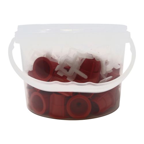 Kit de nivelación cerámica para sistema Push&Level de 2 mm - 100 Calzos+50 PUSH / LSSKIT020