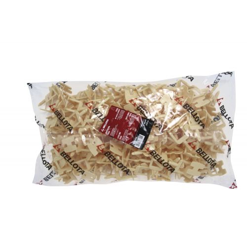 Calzo de nivelación cerámica para sistema Push&Level para cerámica hasta 20 mm de 1 mm - Bolsa 200 unidades / LSS010S