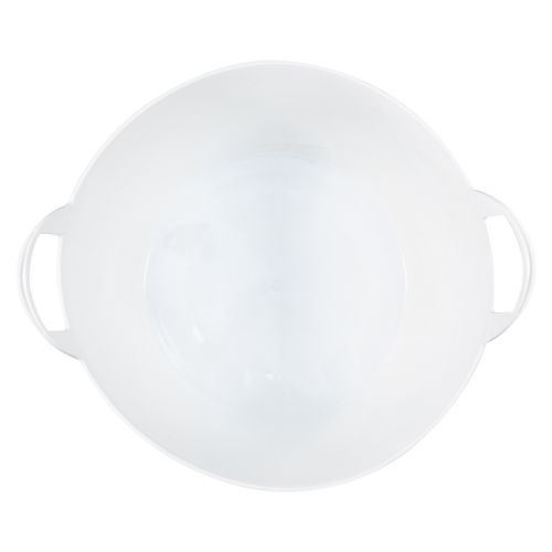 Capazo 65 litros asa reforzada plástico certificado uso alimentario blanco / BKT65WP