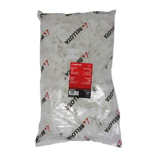 Calzo de nivelación cerámica para sistema cuña de 1 mm - Bolsa 250 unidades / LSW010
