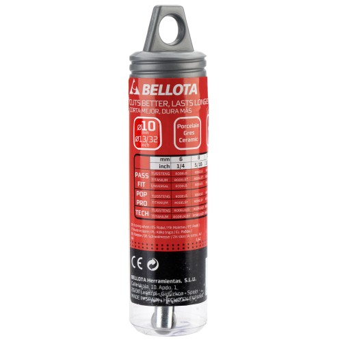 Rodel redondo diámetro 10mm para corte de gres, porcelánico y cerámica PASS y FIT120 / RODXL10