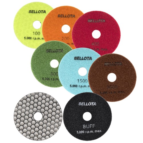 DISCOS FLEXIBLES DE DIAMANTE PARA PULIDO