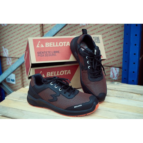 Zapatilla de seguridad Running Naranja S3S / RUNJS3S